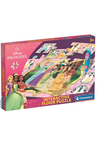 CLEMENTONI Puzzle interactiv Covor - Prințese Disney