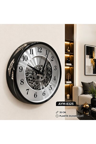 Hinora Black-Silver Color Middle Frame Rotating Wheel Model Living Room Gift ...