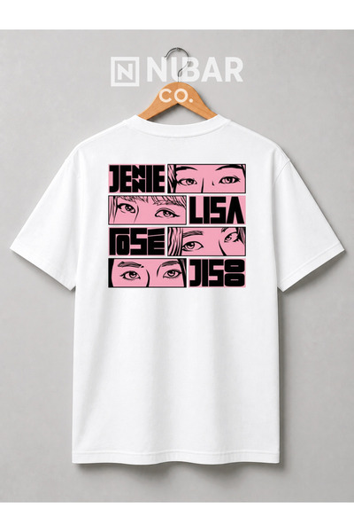 Grafftee Clothing Μπλουζάκι από βαμβάκι με στάμπα Blackpink |   Υψηλής ποιότη...