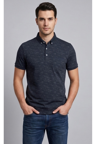 crispino Men's Polo Neck Short Sleeve T-Shirt