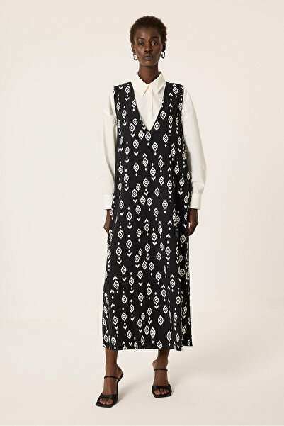 Touché Privé PATTERNED V-NECK GILET