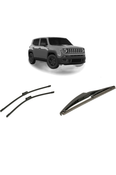 Bosch Set de 3 ștergătoare JEEP RENEGADE VAN (BU, B1) din 2014-2018, pentru p...