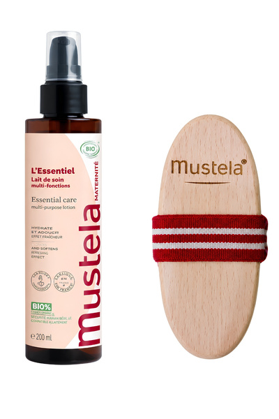 Mustela Çok Amaçlı Temel Bakım Losyonu - At Kılı Fırça Seti