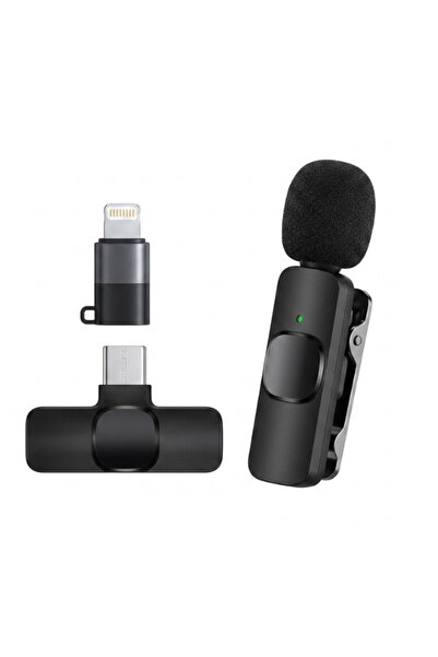 Other Wireless Lavalier Microphone with USB-C & Lightning Receivers – Profess...