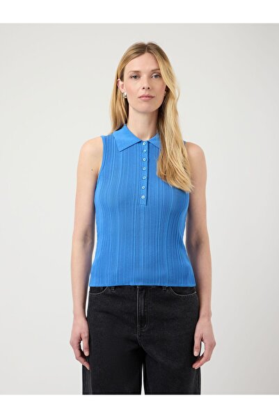 YAS Strickoberteil YASTANKI POLO