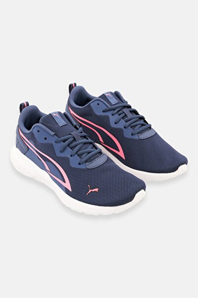 Puma Kids Girl All Day Active Lace Up Outdoor Shoes, Blue/Pink