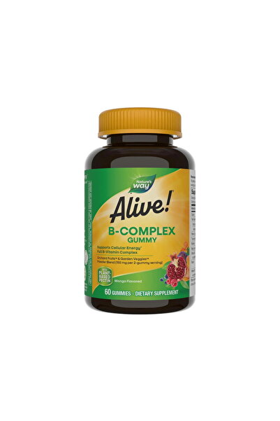 Nature's Way Alive B Complex 60 jeleuri Secom,