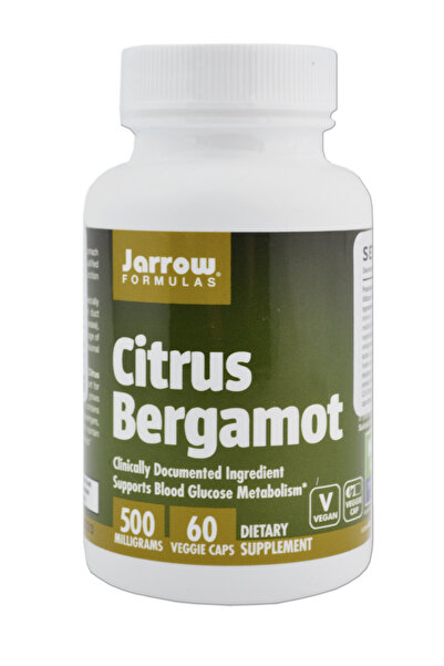 Jarrow Formulas Citrus Bergamot 500mg 60cps Secom,