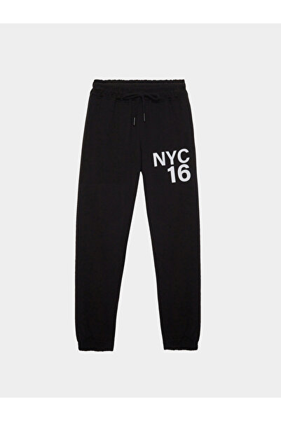 Styli Boys Placement Print Cotton Joggers