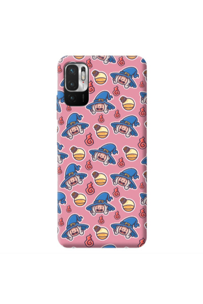 Other Xiaomi Redmi Note 10 Pro 5G Sweet Witch Pink Colored Silicone TPU Θήκη