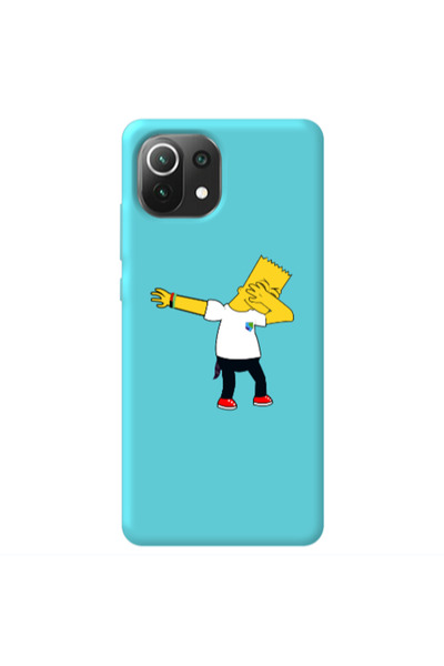 Other Xiaomi Mi 11 Lite Simpsons2 Turquoise Colored Silicone TPU Θήκη
