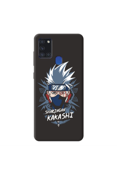 Other Samsung A21S Anime Mangoo Black Colored Silicone TPU Θήκη