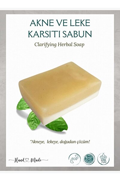 minia bahçe Anti-Acne and Anti-Blemish Natural Handmade Soap – 115 Gr