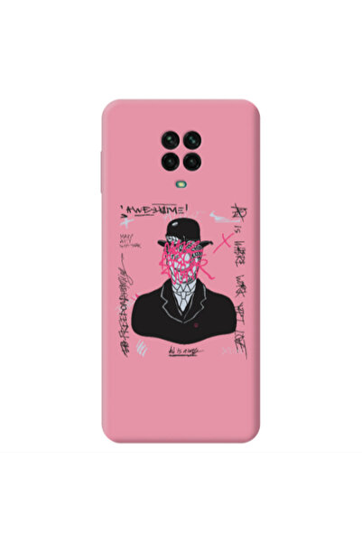 Other Xiaomi Redmi Note 9 Pro Awes Pink Colored Silicone TPU Θήκη