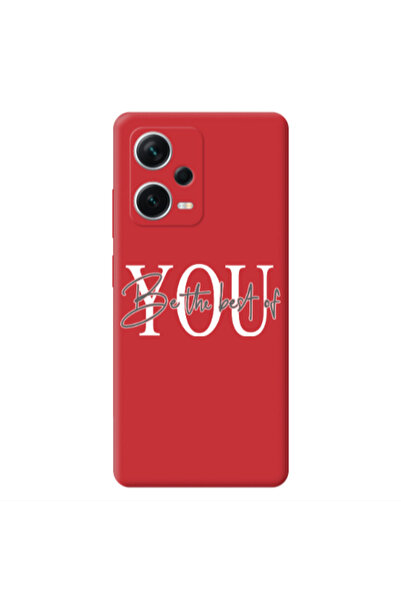 Other Xiaomi Poco X5 Be the best of Red Colored Silicone TPU Θήκη