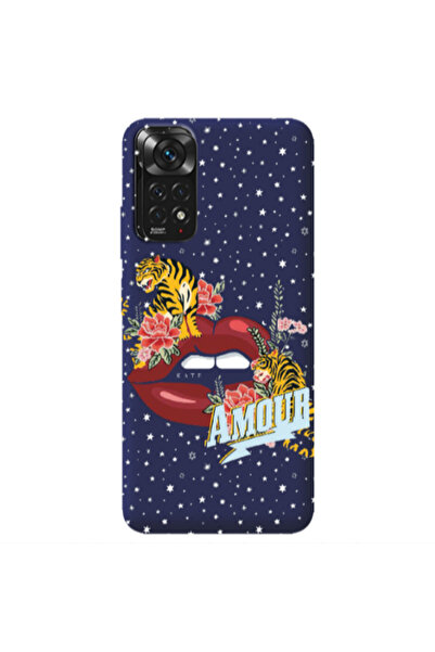 Other Xiaomi Redmi Note 11 4G Amour Dark blue Colored Silicone TPU Θήκη