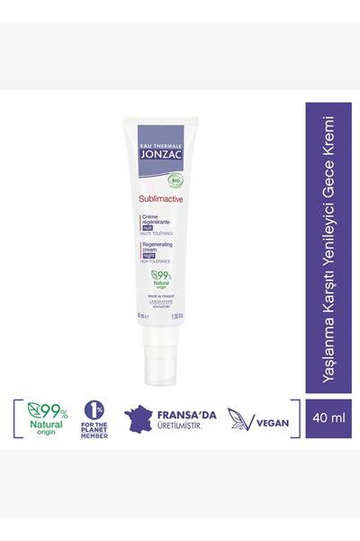 Eau Thermale Jonzac Sublimactive Anti-Age Night Cream 40 ml