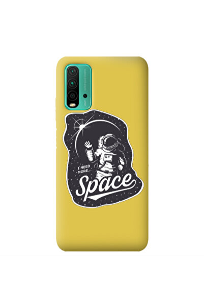 Other Xiaomi Poco M3 I need more spacee Yellow Colored Silicone TPU Θήκη