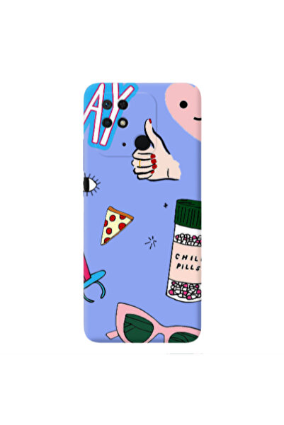 Other Xiaomi Redmi 10C Chill Light Purple Colored Silicone TPU Θήκη