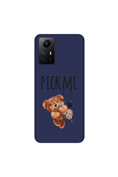 Other Xiaomi Redmi Note 12s Pick me Dark blue Colored Silicone TPU Θήκη