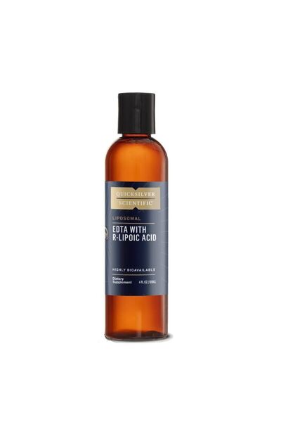 Quicksilver Scientific EDTA cu Acid R-Lipoic (Liposomal) 120 ml