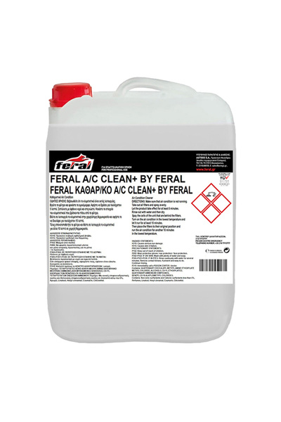 OEM Καθαριστικό Air Condition Clean+ By Feral 10lt 1 Τεμάχιο
