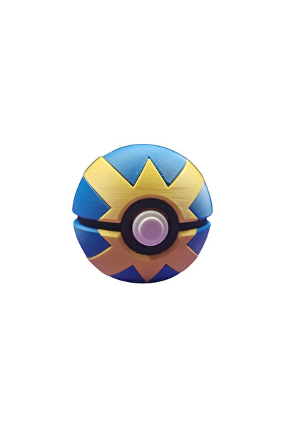 Eva Prints Figurina decorativa Quick Ball, model 3D inspirat Pokémon, obiect ...