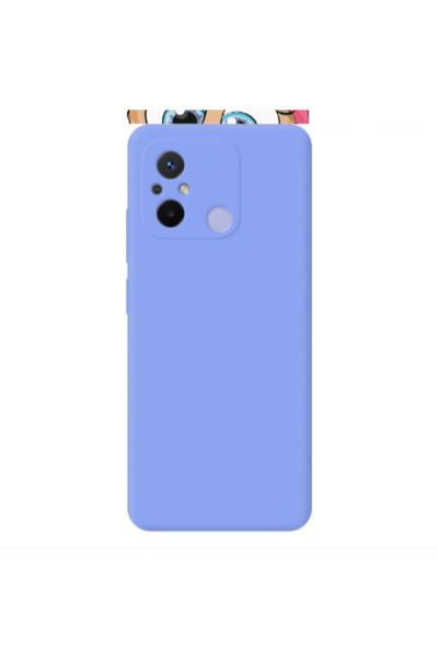 Other Xiaomi Redmi 12C Cool Star Light Purple Colored Silicone TPU Θήκη