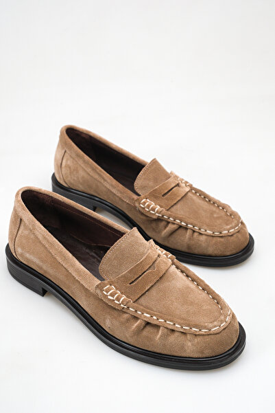 Ayakkabı Delisiyim Genuine Leather Women's Loafer Shoes Non-Slip Sole Vanessa