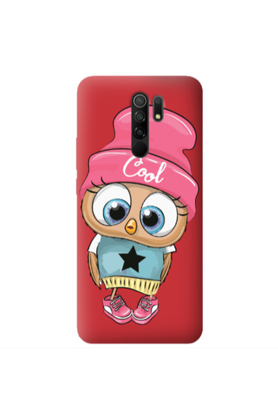 Other Xiaomi Redmi 9 Cool Star Red Colored Silicone TPU Θήκη