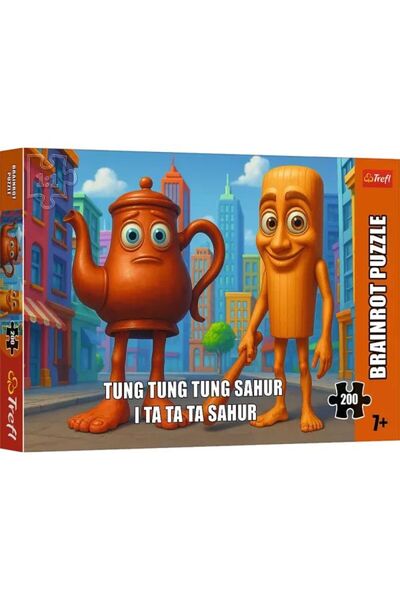 Trefl Puzzle Trefl: Brainrot Tung Tung Tung Sahur de 200 de piese