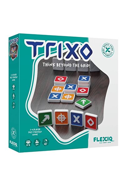 Flexiq Joc de strategie Trixio, FlexiQ, 2-4 jucatori, Multicolor