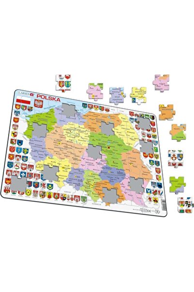 Larsen Puzzle clasic, Larsen, Carton, 70 de piese
