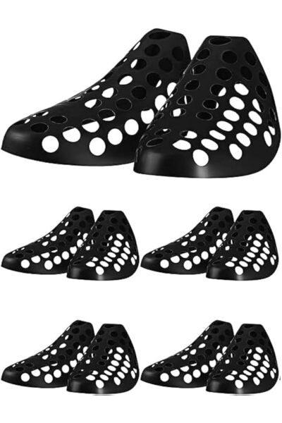 Arabest 10 Pairs Large Plastic Shoe Trees,Aerated Shoe Stretcher for Sneakers...