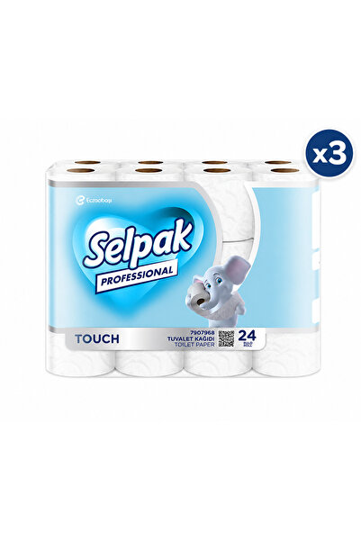 Selpak Professional Touch Tuvalet Kağıdı 24'lü x 3 Paket
