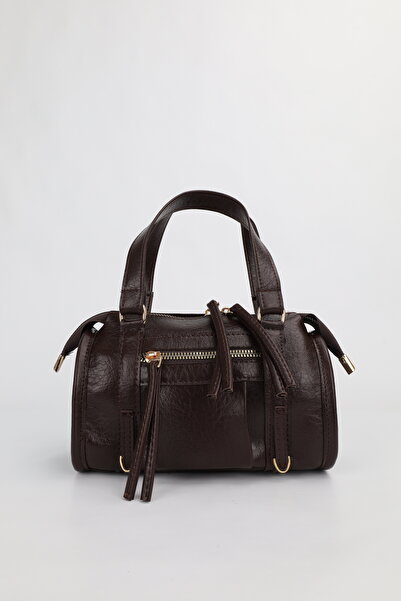 NOTHING Women's Brown Midi Size Crossbody Hand and Shoulder Bag with Pockets ...