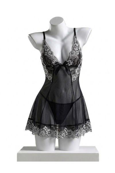 Sthxyfaith Women Lingerie Sets Lace Chemise Sexy Wedding dress Cute Babydoll ...