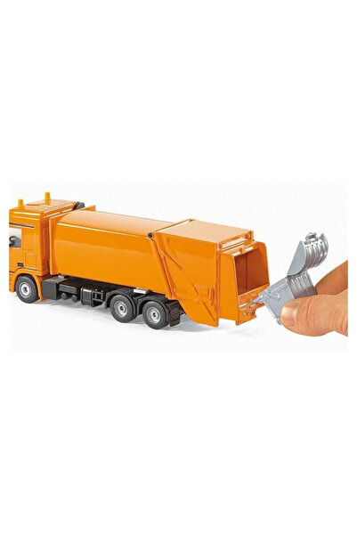 OEM Siku Super - Camion de gunoi la scară 1:50 cu elemente mobile și container