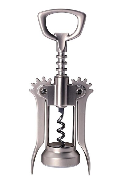 The Bros Corkscrew and Bottle Opener Silver Color