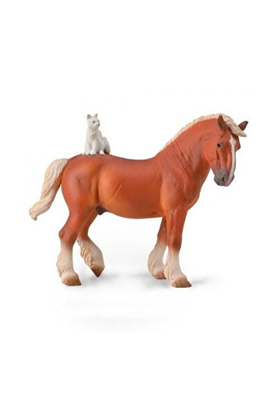 OEM Figurina colectionabila/figurina Collecta Cal Draft cu pisica, din vinil ...