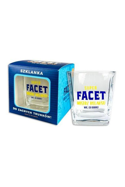 OEM Pahar de whisky pentru Super Barbat Pan Dragon în cutie cadou
