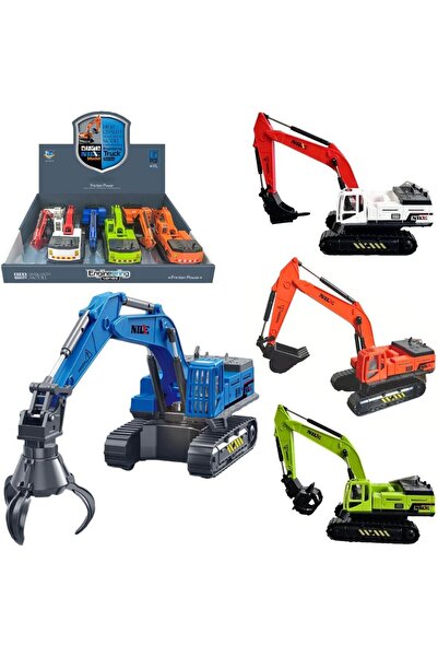 OEM Excavator pe roți pentru copii Trifox Nili Engineering Truck 26 cm mix