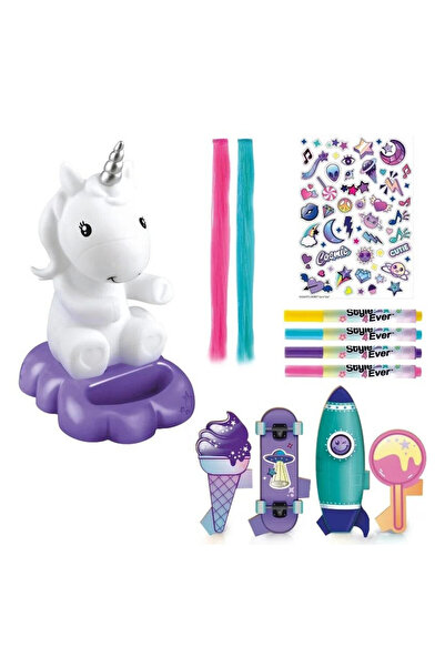 OEM Set creativ DIY Dekorozcow Unicorn EPEE – decorațiune luminoasă 8 culori
