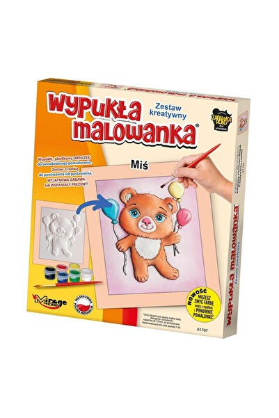 OEM Pictură 3D Creativă în Relief - Ursulet de la Mirage Hobby pentru copii 5+