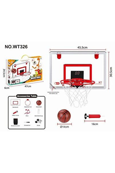 OEM Set de baschet Makis, pentru copii 3+, ideal pentru joacă și sport