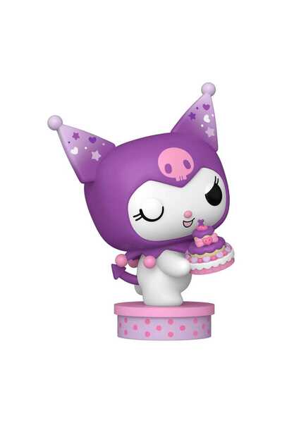 OEM Figurina Funko POP, Sanrio, Kuromi cu Tort, editie aniversara 20 ani, mul...
