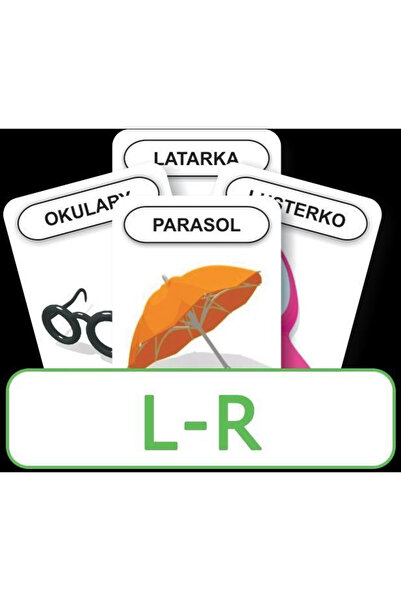 OEM KOMLOGO Logopedic Piotrus partea 16 joc de cărți sunete L R