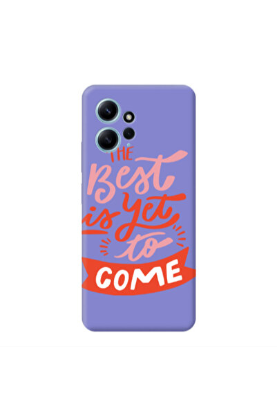 Other Xiaomi Redmi Note 12 4G The Best Purple Colored Silicone TPU Θήκη