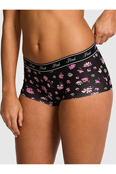 PINK Logolu Pamuklu Boyshort Külot
