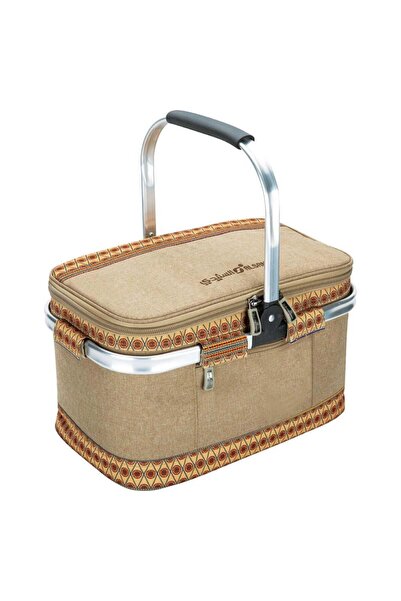 AL SANIDI Insulated Cooler Bag Nadjde Pattern 23 Liters-Keep Food and Drinks ...